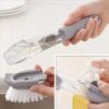 2-in-1 Soap Dispenser Brush: Clean Effortlessly with Integrated Soap